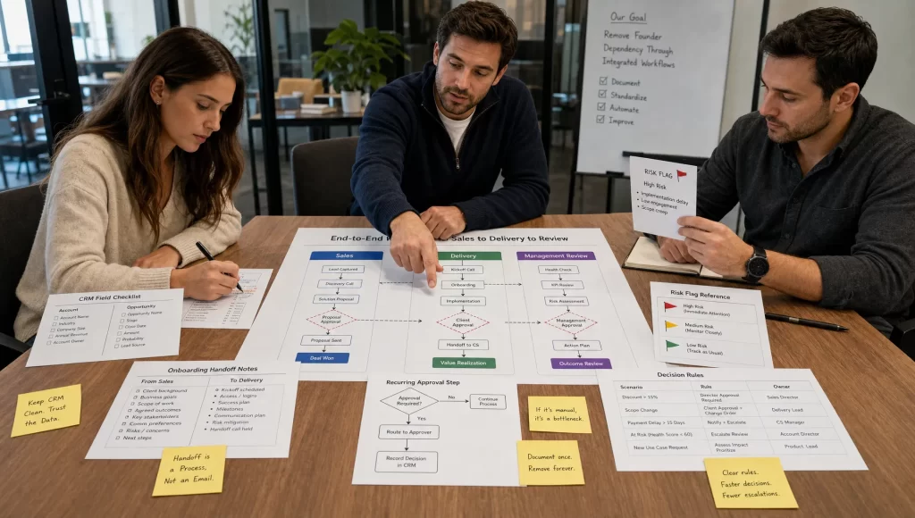 AI Integrated Workflows That Remove Founder Bottlenecks