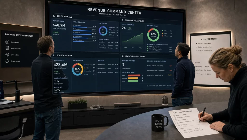 AI Systems That Strengthen Sales, Delivery, and Forecasting - Main Image