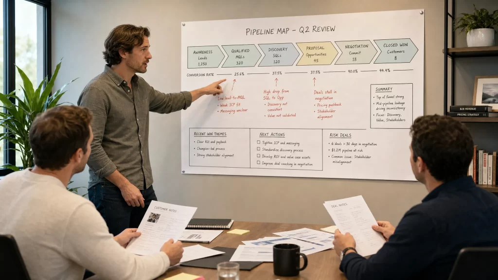 How a Marketing Consultant Fixes Pipeline, Not Just Ads