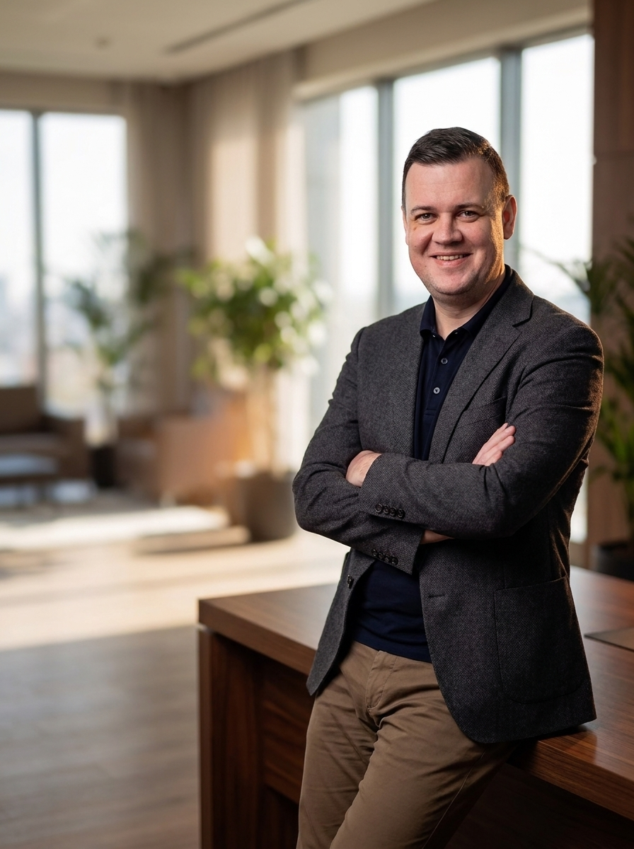 Head shot of Billionaires in Boxers founder Phil Pelucha